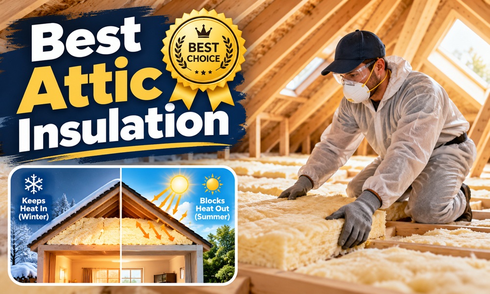 Best Attic Insulation for Your Home and Budget Best Attic Insulation