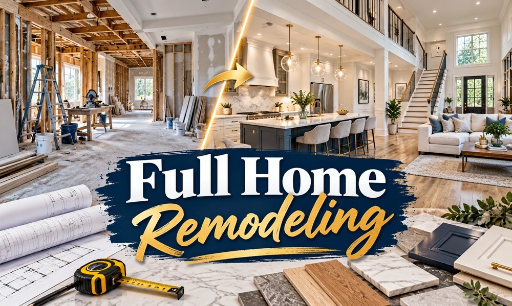 Full Home Remodeling Explained From First Walkthrough to Final Inspection Full Home Remodeling