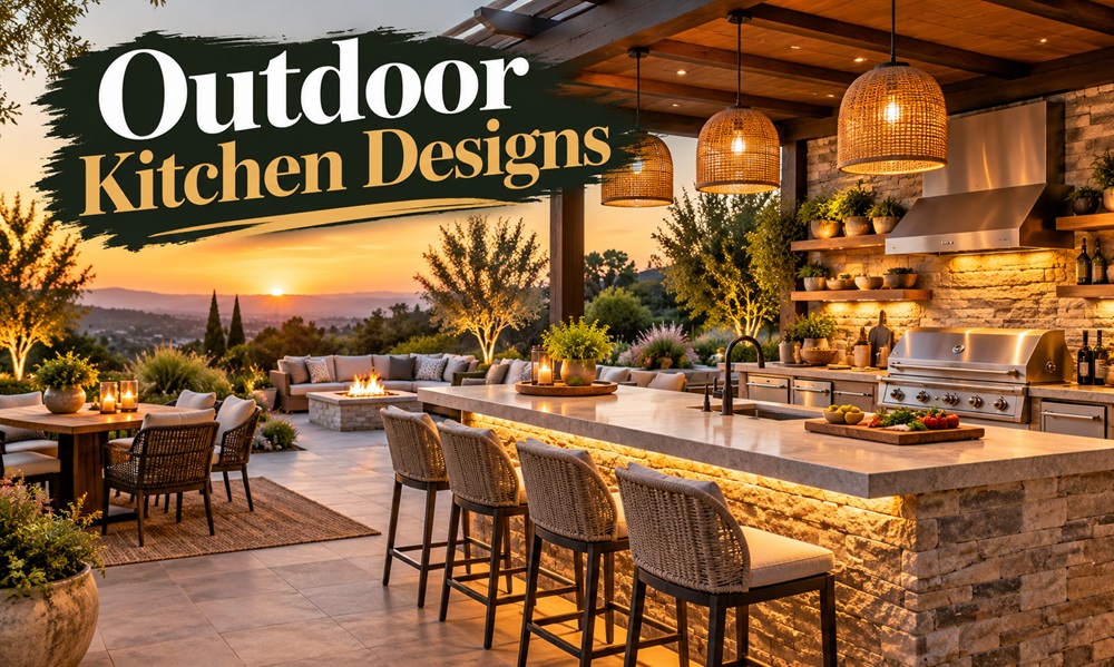 Outdoor Kitchen Designs That Fit Real Backyards Outdoor Kitchen